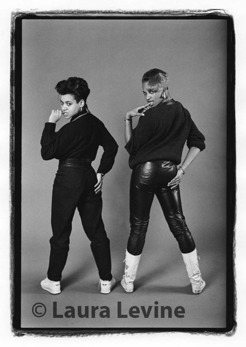 Salt-n-Pepa 1987 © Laura Levine