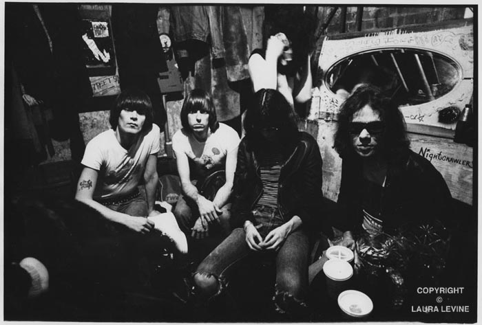The Ramones Boston 1977 © Laura Levine